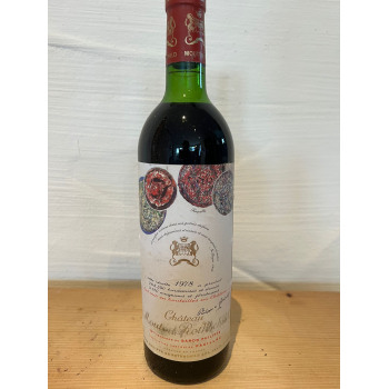 1978 Chateau Mouton Rothschild 1er GCC